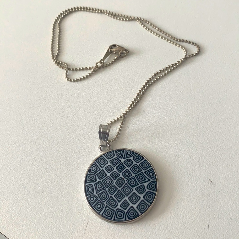 Italian glass necklace